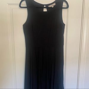 Loft Black Midi Dress